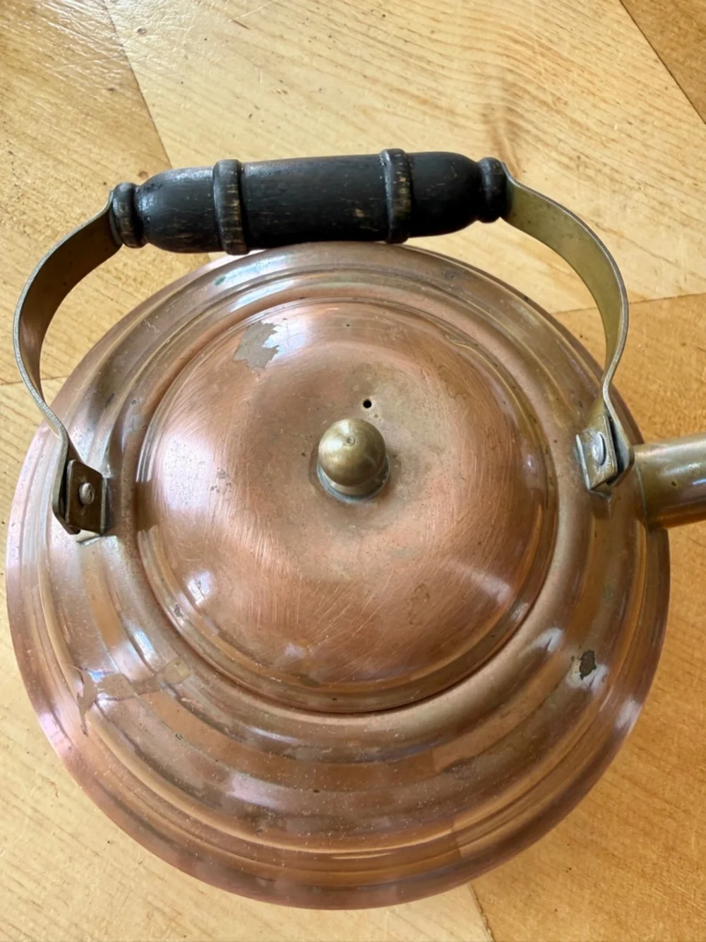 Vintage Copper Teapot